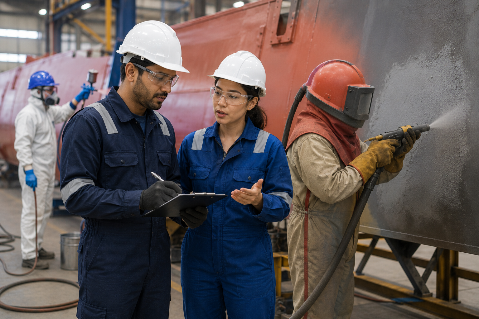 Level 3 Diploma in Blasting and Painting